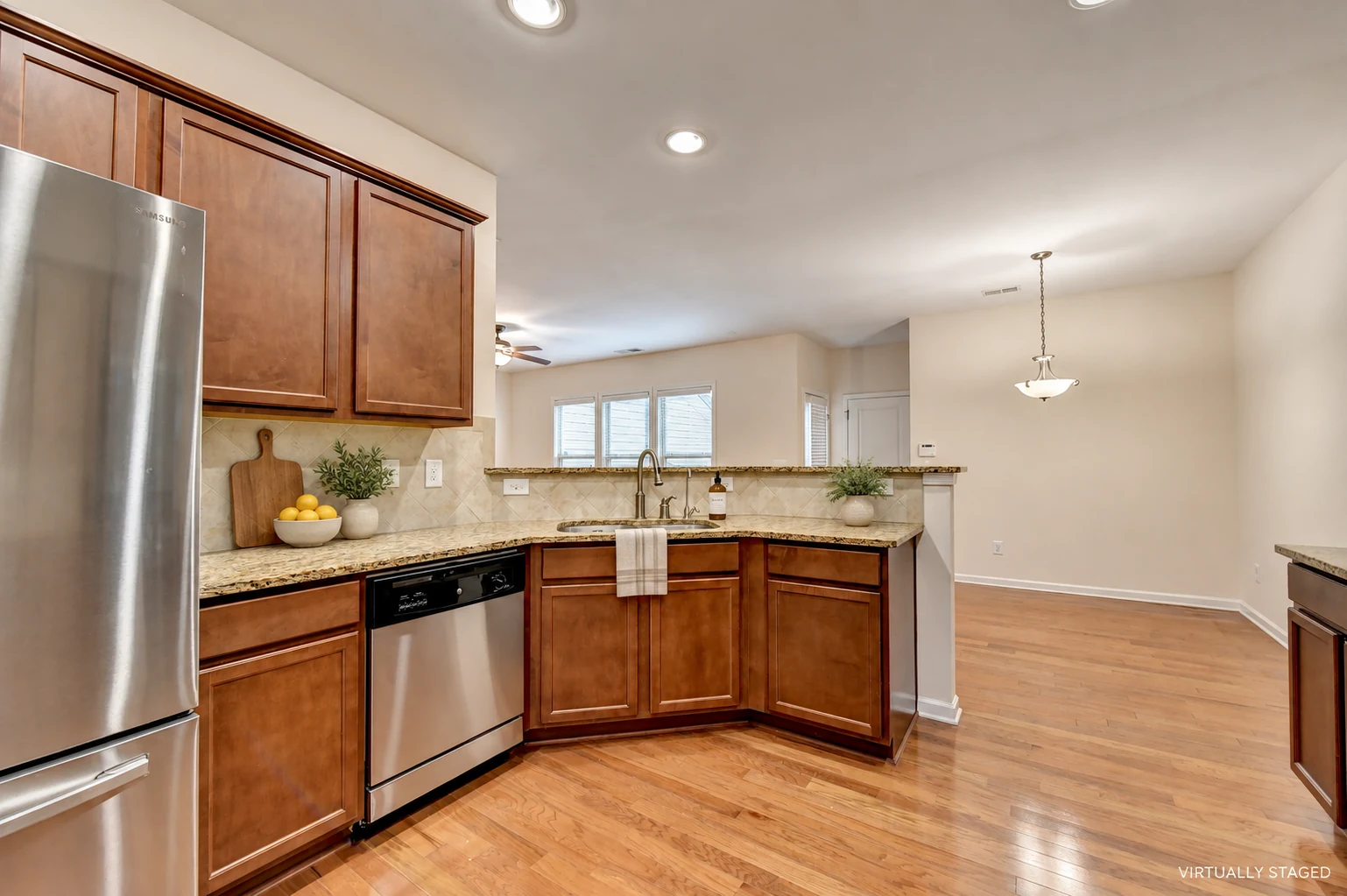 Kitchen — virtually staged