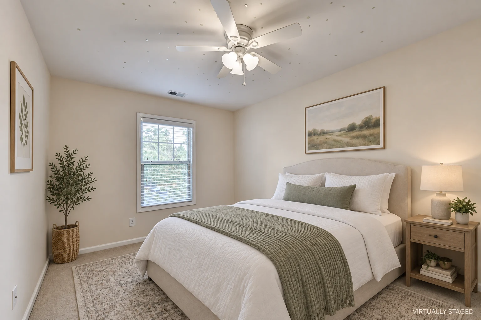 Bedroom two — Virtually staged
